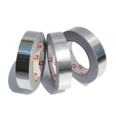 Silver High Adhesive Waterproof Reinforced Self -adhesive Cabl Fireproof Aluminum Foil Duct Tape